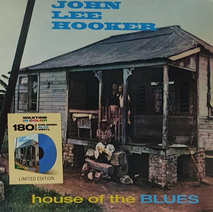 vinyle john lee hooker house of the blues édition limitée bleu recot