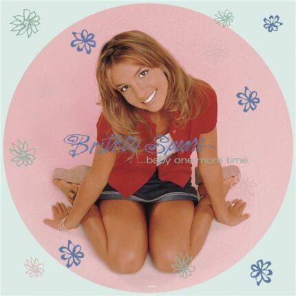 VINYLE ROSE BRITNEY SPEARS BABY ONE MORE TIME RECTO