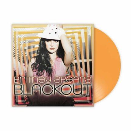 vinyle orange britney spears blackout recto