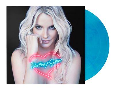 VINYLE BLEU MARBRE BRITNEY SPEARS BRITNEY JEAN RECTO