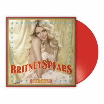 Vinyle rouge britney spears circus recto