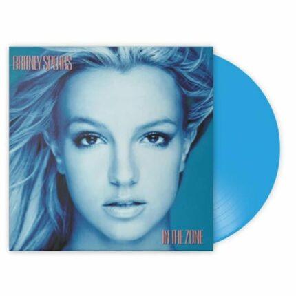 Vinyle bleu britney spears in the zone recto