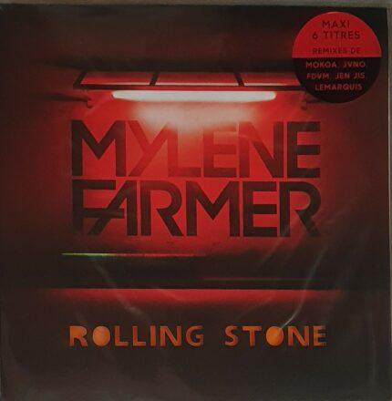 vinyle orange mylene farmer rolling stone recto