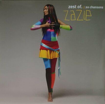 vinyle zazie zest of 20 chansons recto