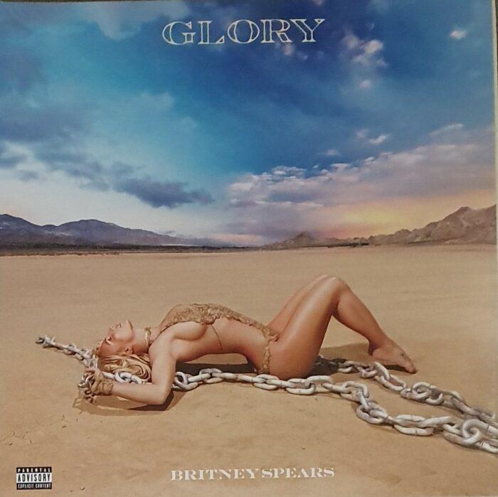 Vinyle blanc britney spears glory recto