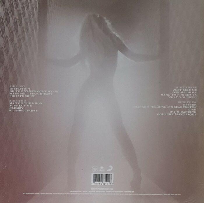 vinyle britney spears glory deluxe édition verso