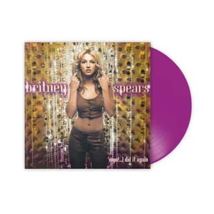 Vinyle violet britney spears oops i did it again recto