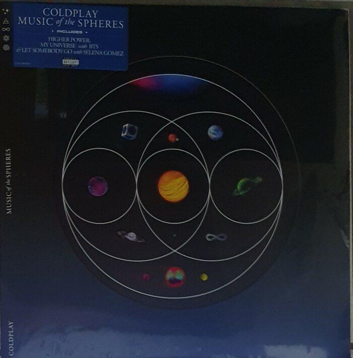 vinyle coldplay music of the spheres recto