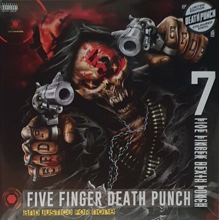 vinyle five finger death punch and justice for none recto