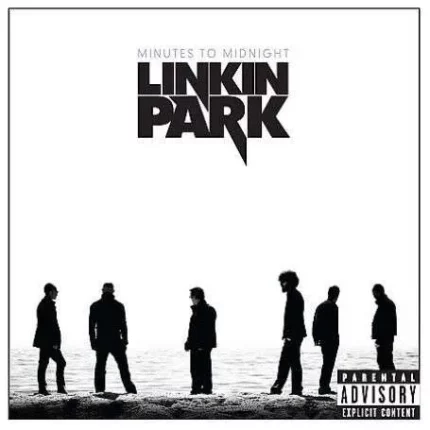 vinyle linkin park minutes to midnight recto