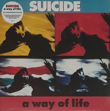 vinyle suicide a way of life édition limitée bleu recto