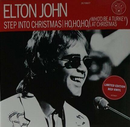 vinyle elton john step into christmas recto