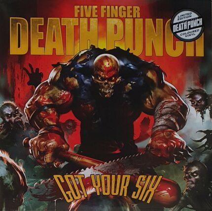 vinyle five finger death punch got your six recto