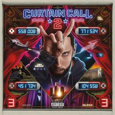 pochette vinyle eminem curtain call 2 recto