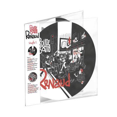 vinyle renaud rouge sang picture disc