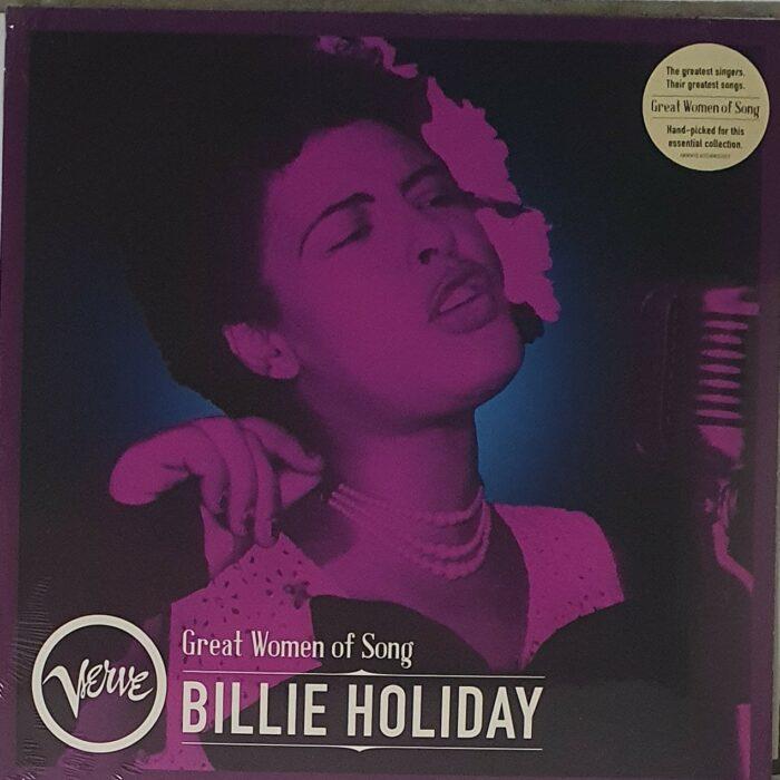 VINYLE BILLIE HOLIDAY GREAT WOMEN OF SONG RECTO