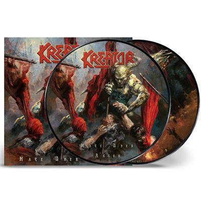 vinyle kreator hate uber alles picture disc recto
