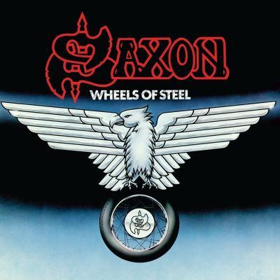 vinyle saxon wheels of steel recto