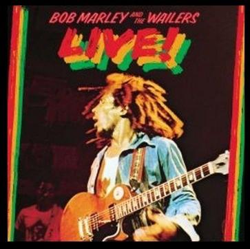 vinyle bob marley & the wailers live! recto