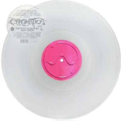vinyle lady gaga chromatica vinyle blanc
