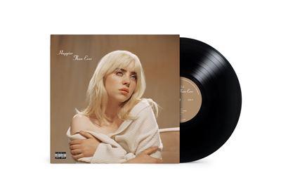 vinyle billie eilish happier than ever recto