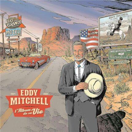 vinyle eddy mitchell l'album de sa vie 1964-2021 recto