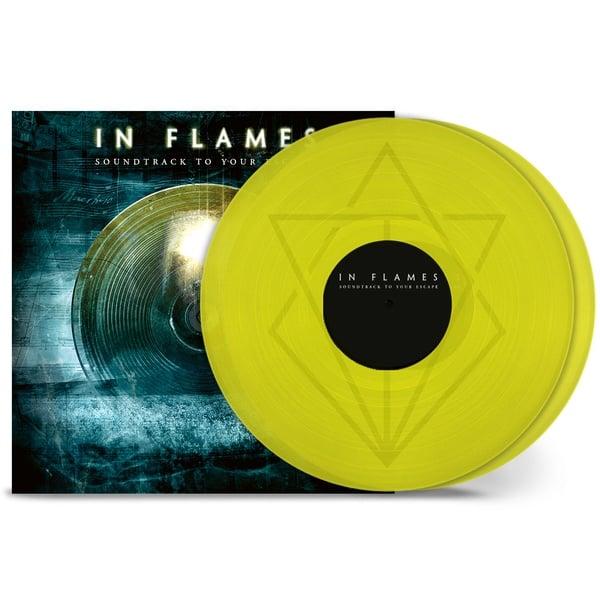 double vinyle jaune in flames soundtrack to your escape
