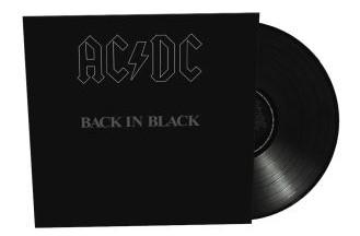vinyle AC/DC back in black recto