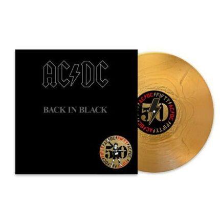 VINYLE OR AC/DC BACK IN BLACK RECTO