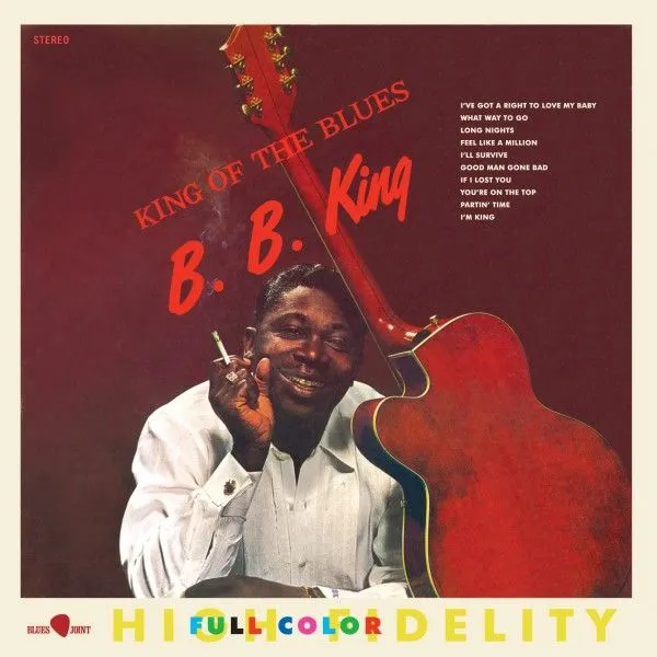 vinyle bb king king of the blues recto
