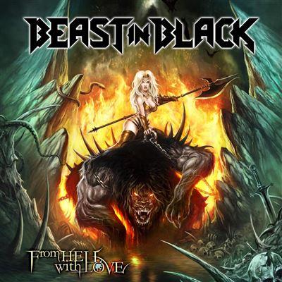 vinyle beast in black from hell with love recto