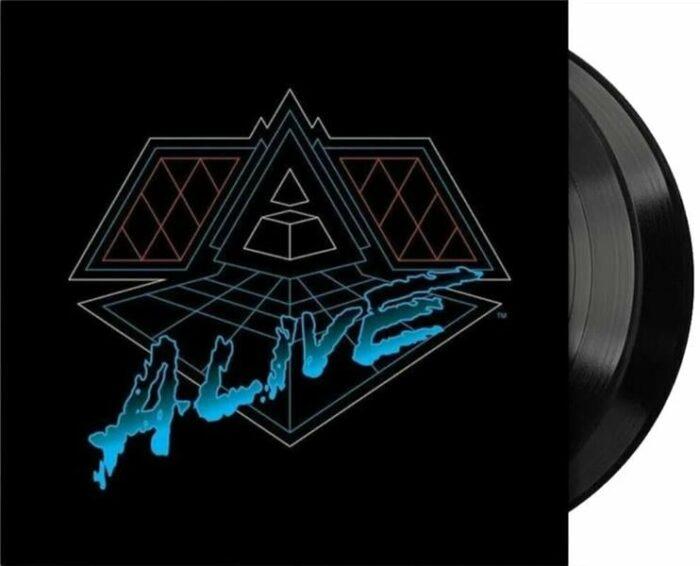 vinyle daft punk alive 2007 recto