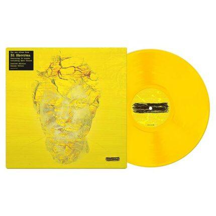 vinyle jaune ed sheeran subtract recto