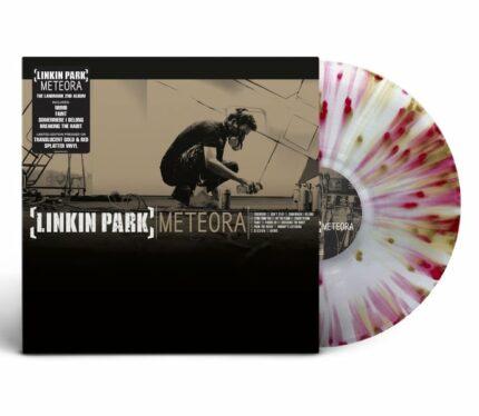 vinyle or et rouge linkin park meteora recto