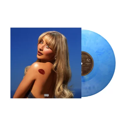 vinyle bleu clair sabrina carpenter Short n' Sweet recto