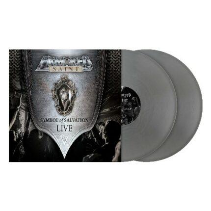 vinyle argent armored saint symbol of salvation recto