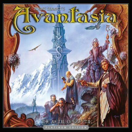 vinyle bleu nuit avantasia the metal opera part II recto