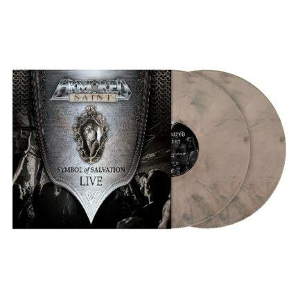 vinyle rose marbré armored saint symbol of salvation live recto