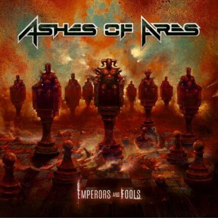 vinyle rouge et noir splatter ashes of ares emperors and fools recto