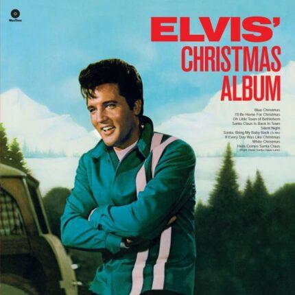 vinyle blanc elvis' christmas album recto