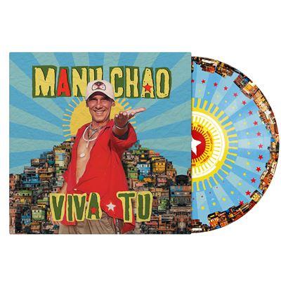 vinyle picture disc manu chao viva tu recto