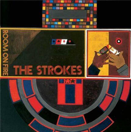 vinyle the strokes room on fire recto