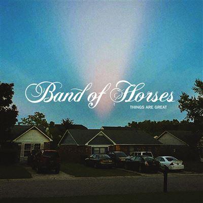 vinyle rouille translucide band of horses things are great recto