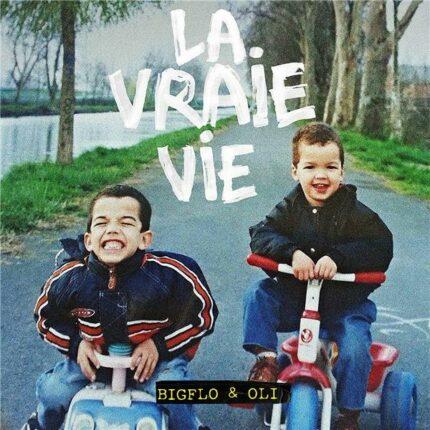 vinyle jaune bigflo & oli la vraie vie recto