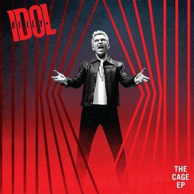 vinyle rouge billy idol the cage ep recto