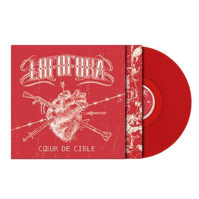 vinyle rouge lofofora coeur de cible recto