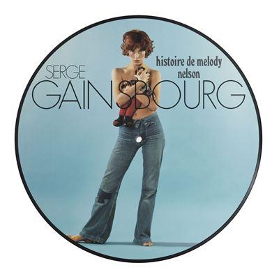 Vinyle picture disc serge gainsbourg histoire de melody nelson recto