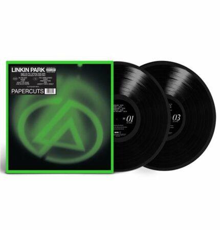 vinyle noir linkin park papercuts recto