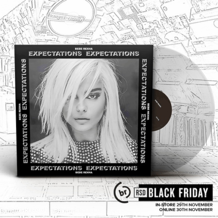 vinyle transparent bebe rexha expectations rsd bf 2024 recto