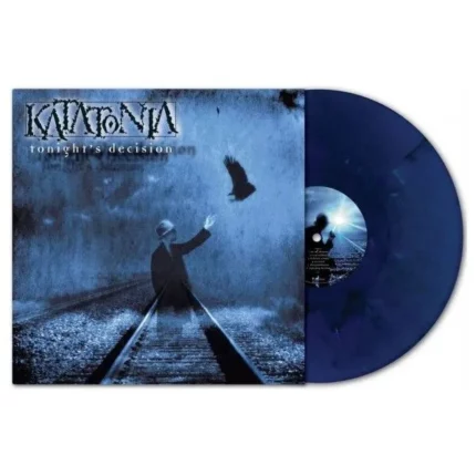 vinyle bleu marbré katatonia tonight's decision recto